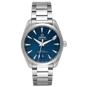 Omega Seamaster Aqua Terra Blue Dial Steel Watch  